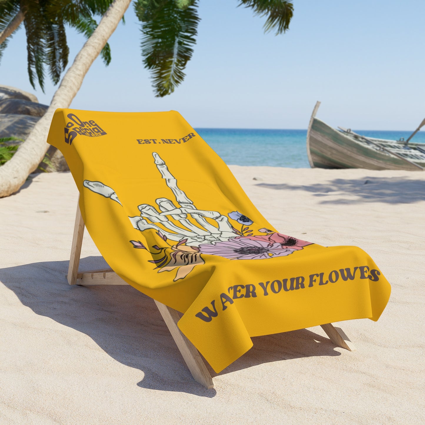 WATER YOUR FLOWERS Towel